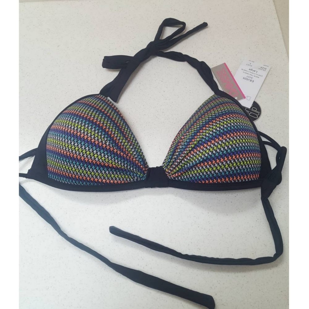 NEW Damsel Colorful Push-up Bikini Top